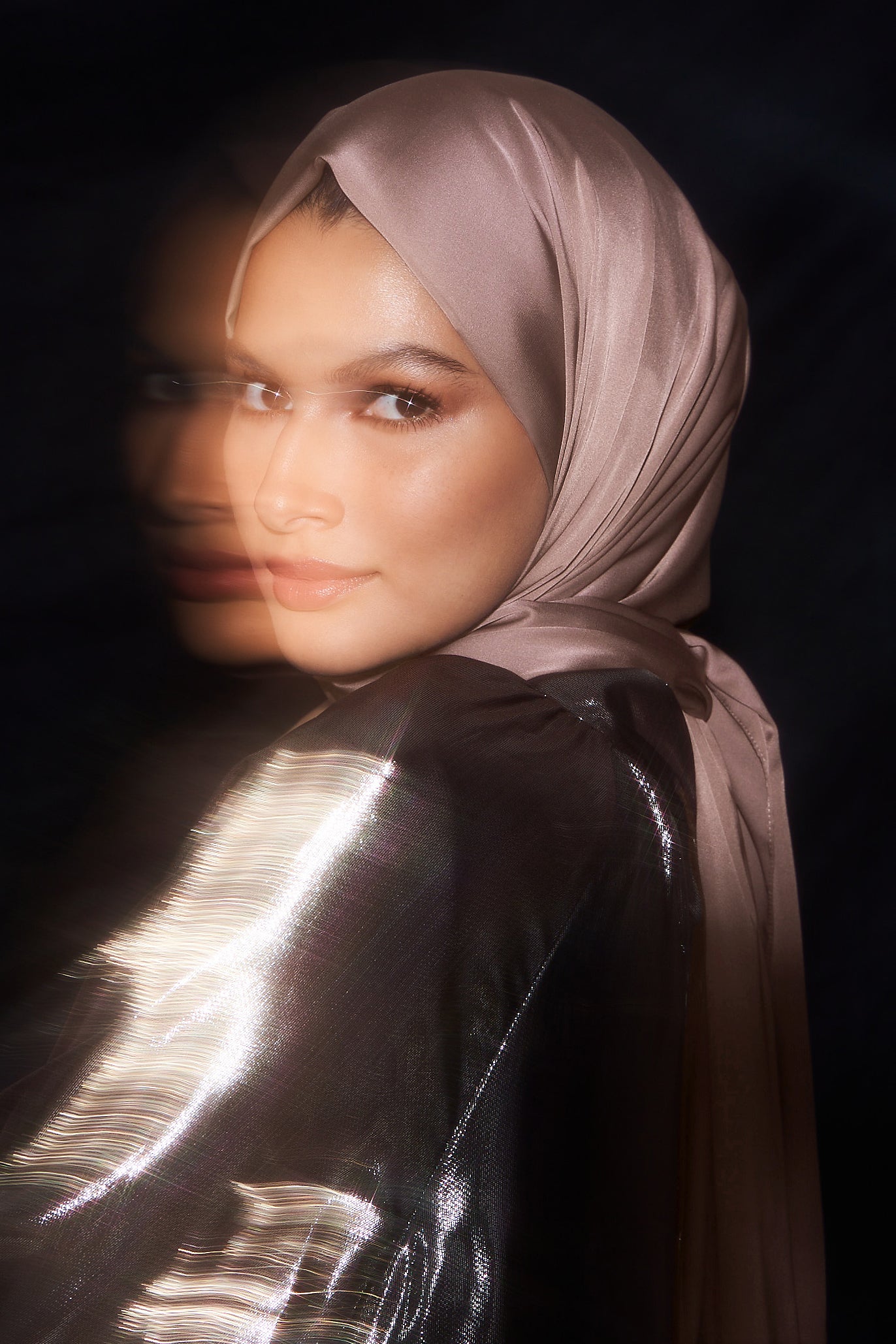 Perfect Satin Hijab - Rose Taupe