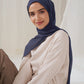 Everyday Chiffon Hijab - Nautical Blue