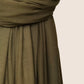 Premium Jersey Hijab - Dark Olive