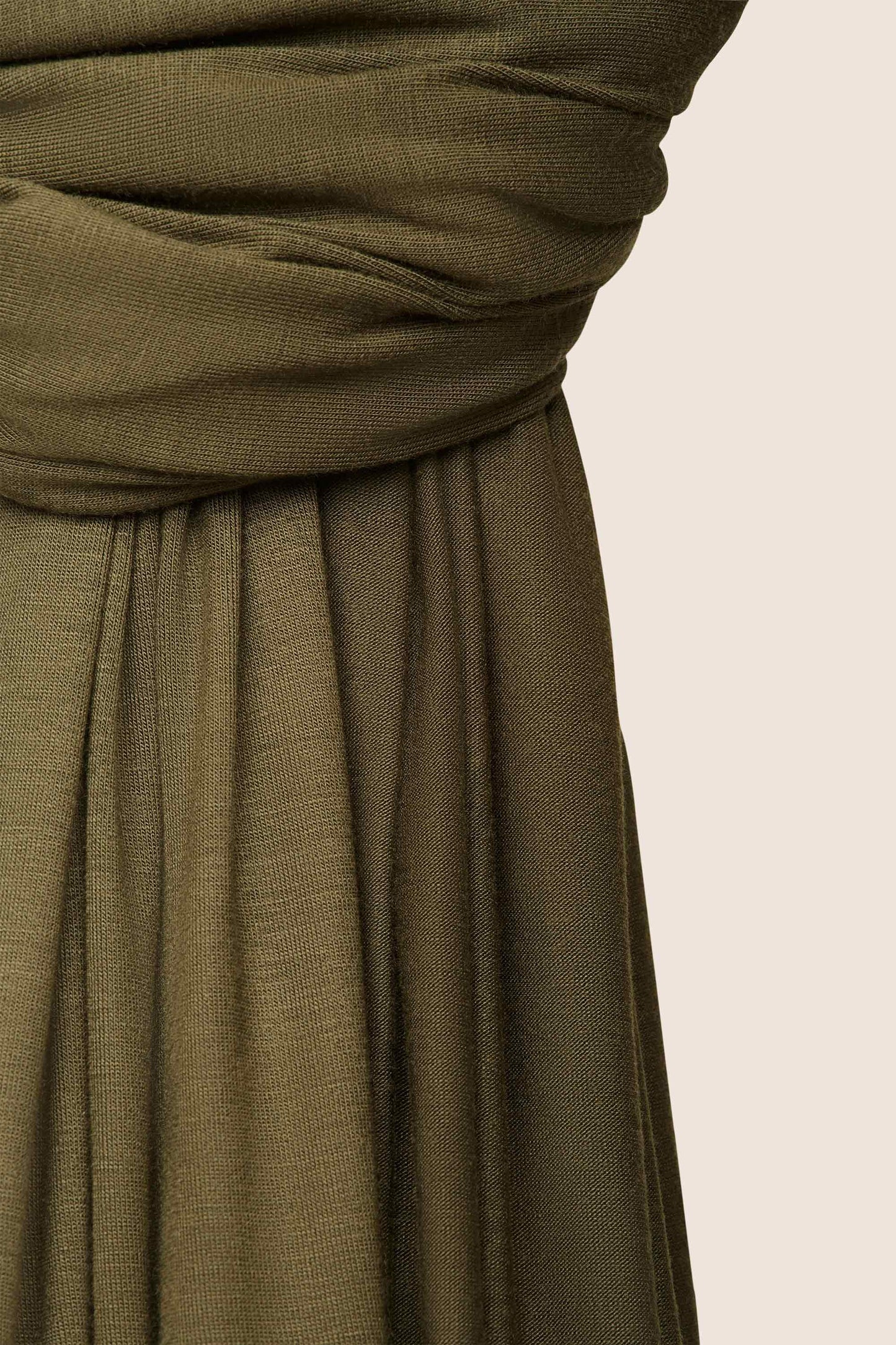 Premium Jersey Hijab - Dark Olive